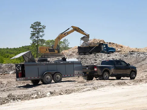 MTT at work site.